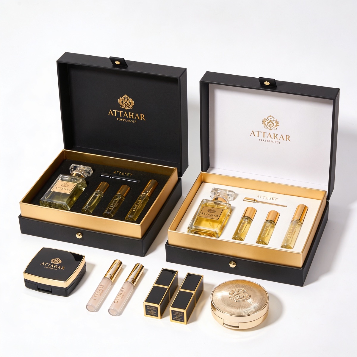 Perfume and fragrance rigid box
